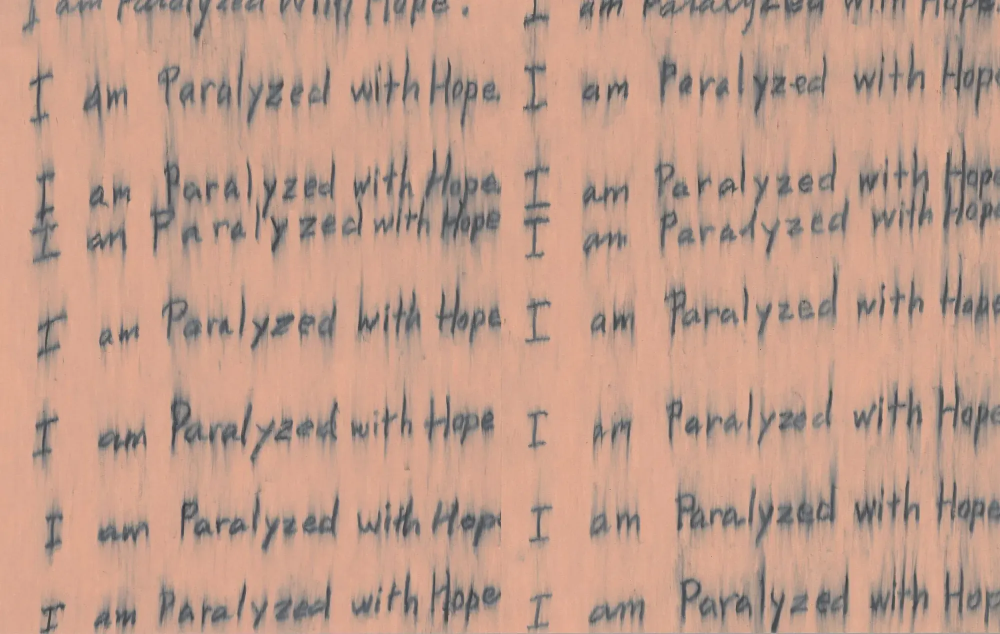 Roni Horn: Seizure of Hope, London