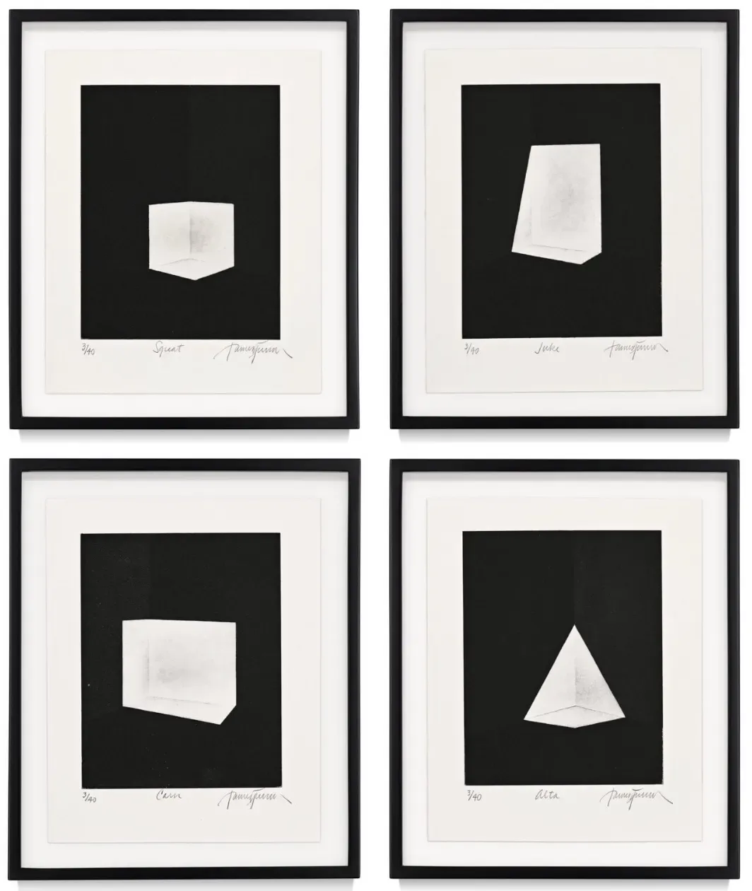 Josef Albers, Gabriel Orozco, Trevor Paglen, and James Turrell: Schemata, Boston
