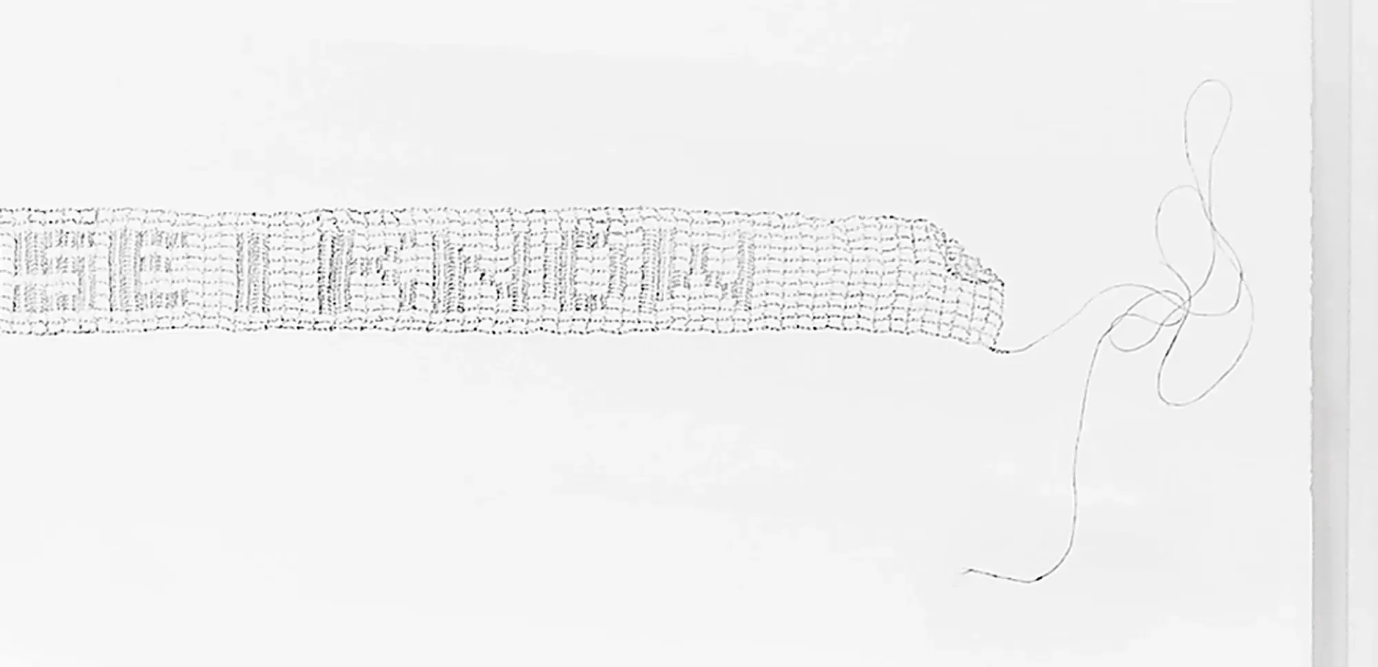 Woven Scarf black and white partially viewable text reads "I Know"