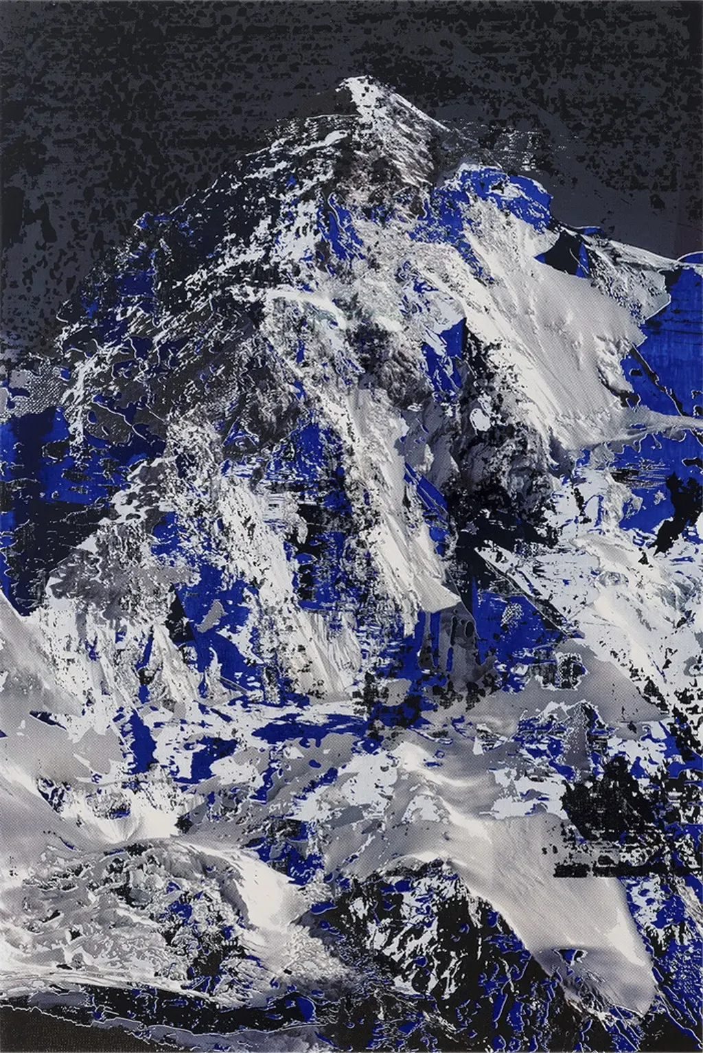 Michael Kagan, 'K II', 2024. Monotype.