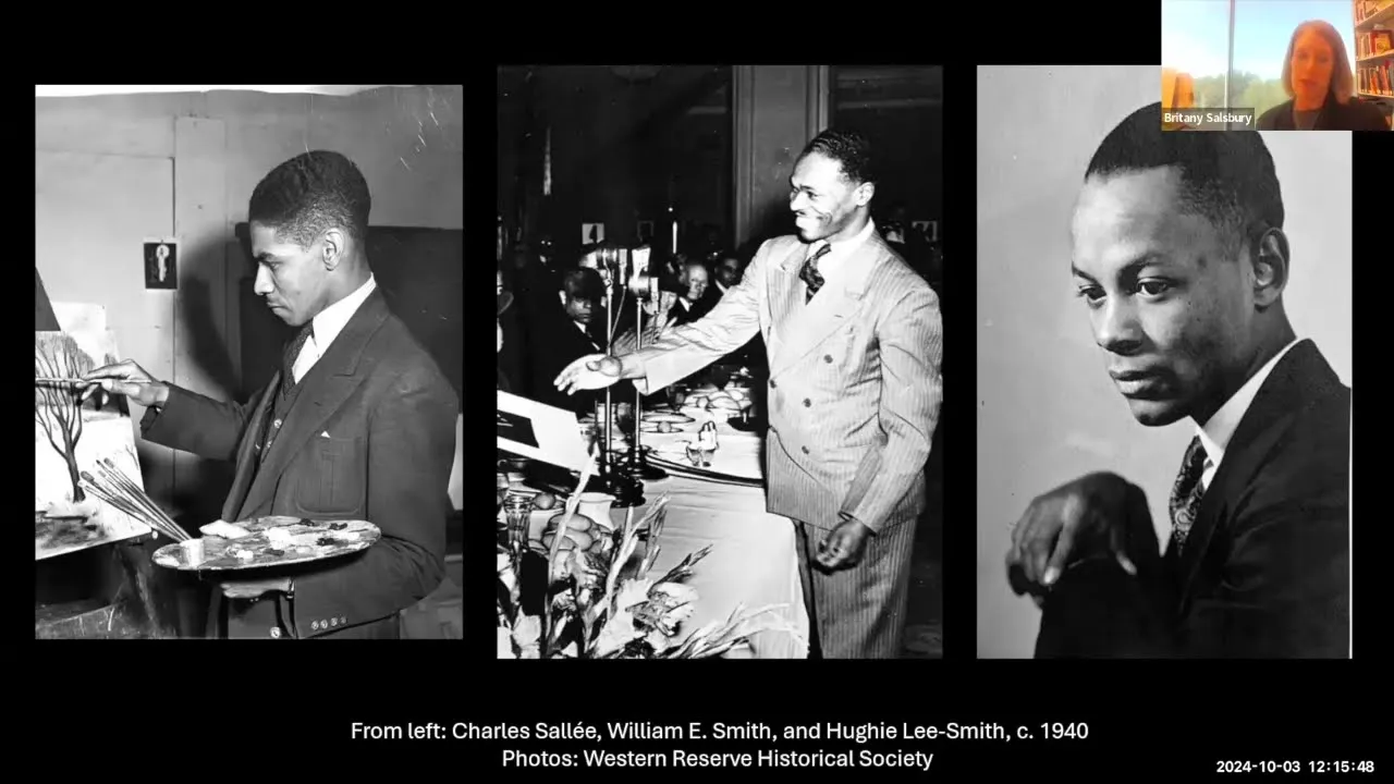 Title frame from the recording of “Karamu Artists Inc.: Printmaking, Race, and Community”