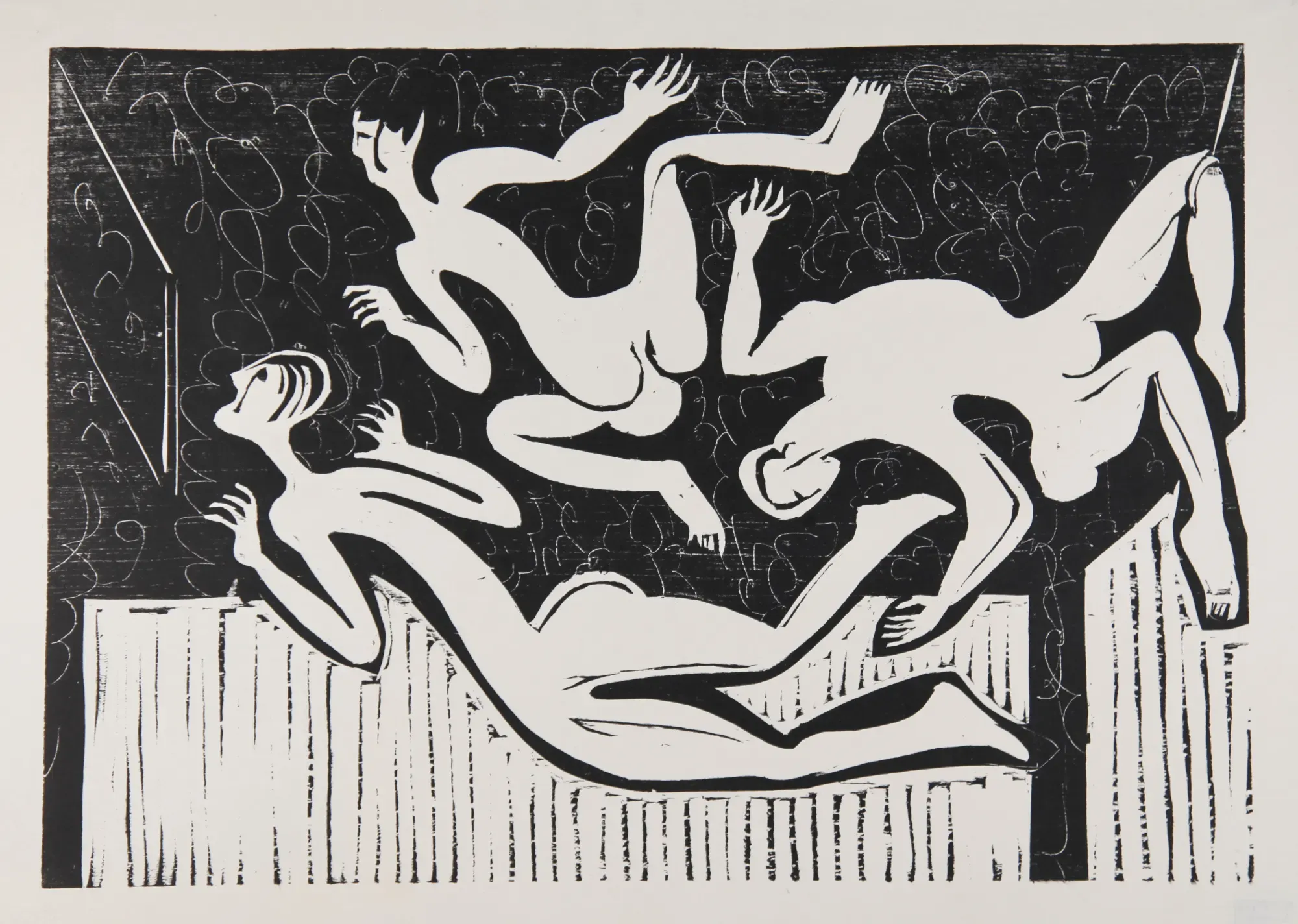 Ernst Ludwig Kirchner, Fliegende Menschen im Zirkus