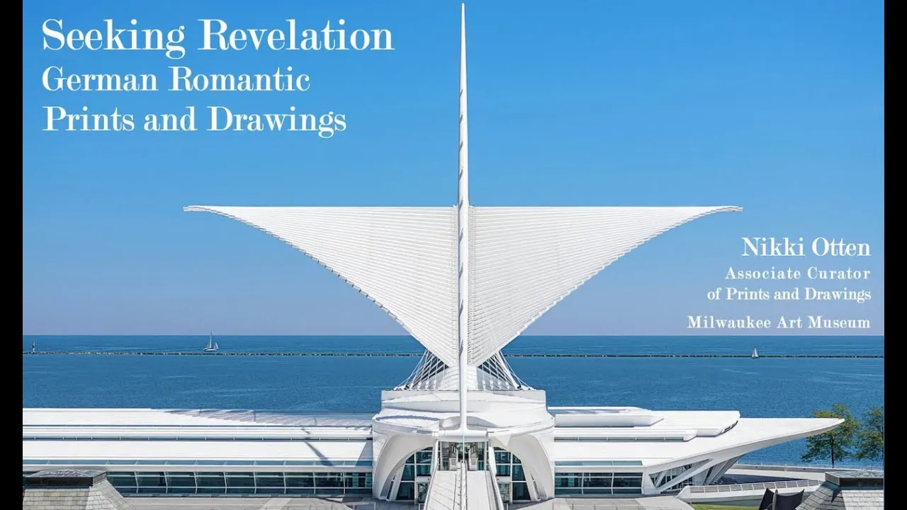 Title frame from the recording of “Seeking Revelation: German Romantic Prints and Drawings — Nikki Otten”