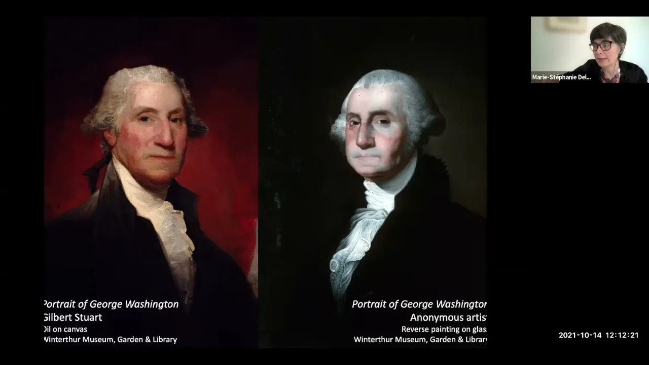 Title frame from the recording of “Themes and Variations: Topics from Print Council of America — Gilbert Stuart, the Print Trade, and the Genesis of Art as Intellectual Property in the United States”