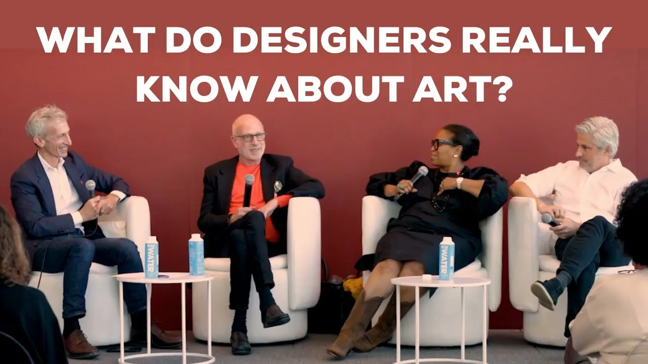 Title frame from the recording of “What Do Designers Really Know About Art?”