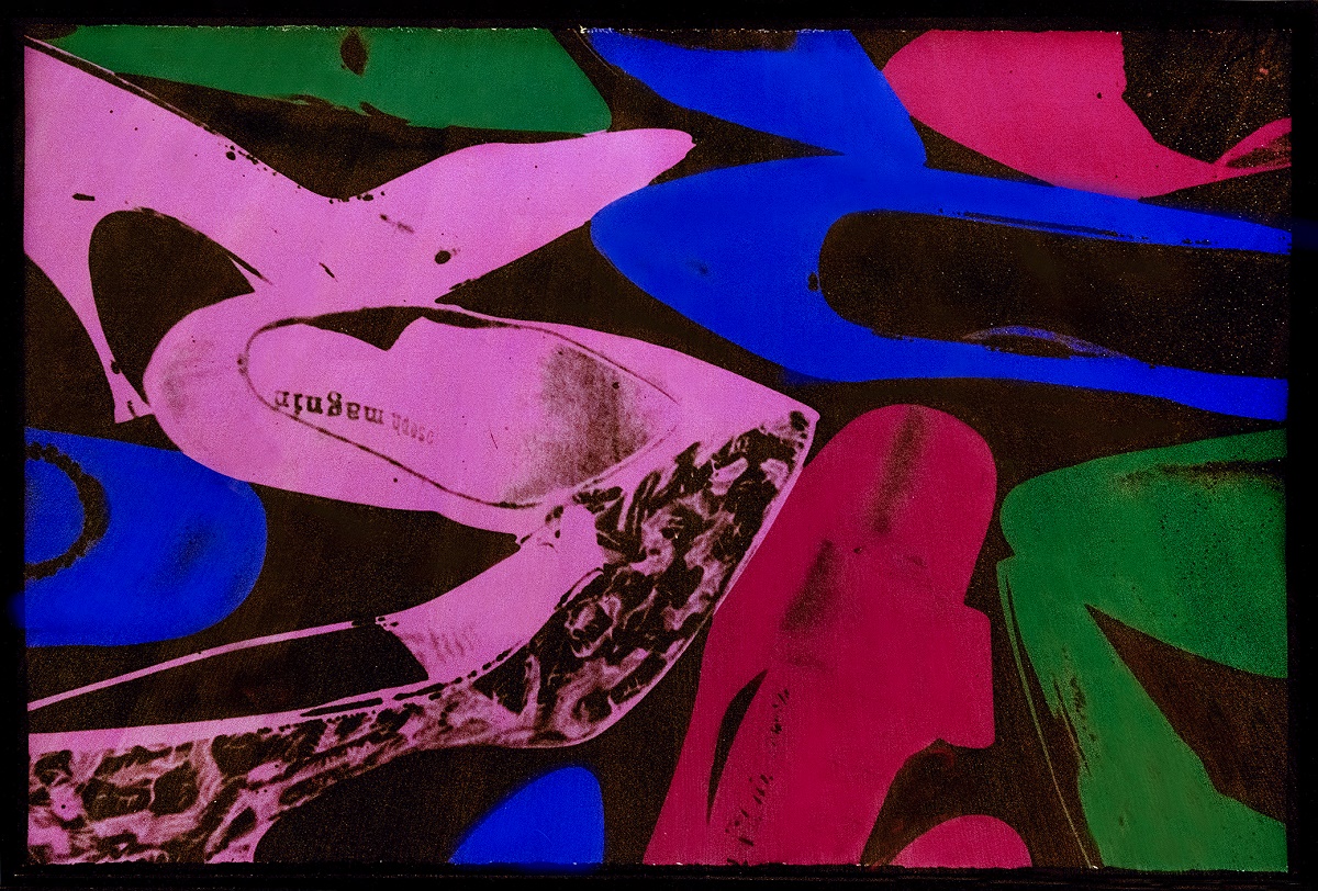 fine art print screenprint by Andy Warhol, Shoes, 1980