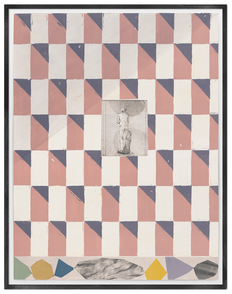 Geométrico Romano | linograbado | 149 x 114 cm. | 1/6 E.V. (edition variée)