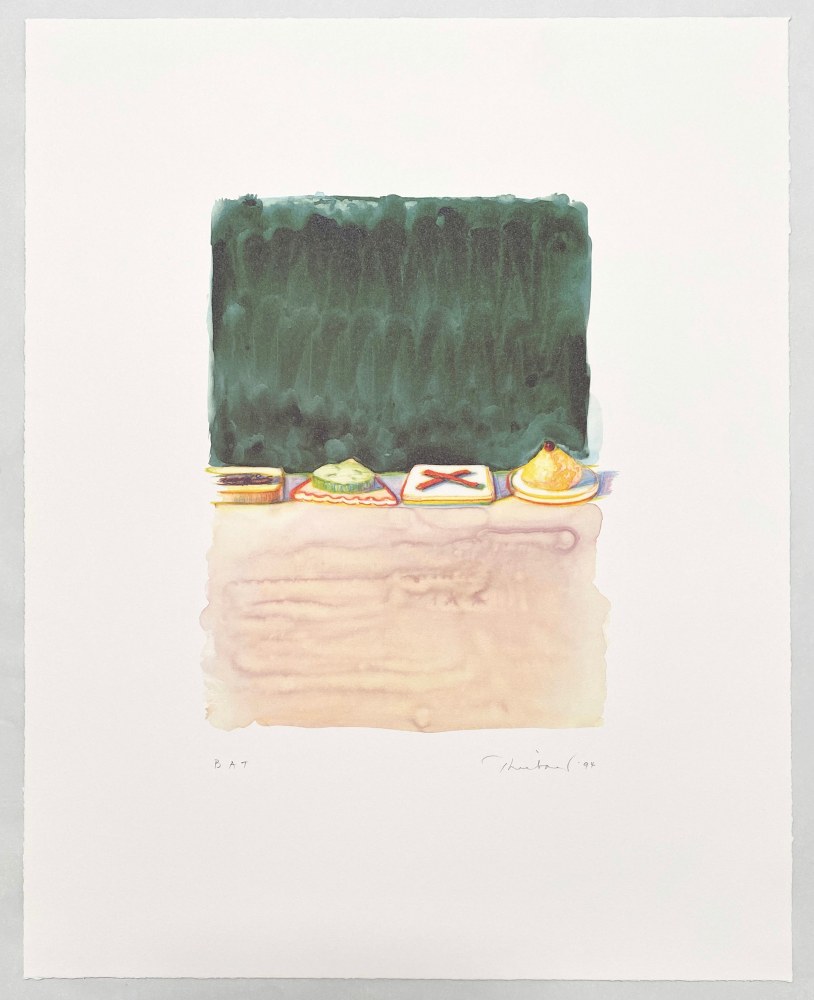 Hors d'Oeuvres, from The Physiology of Taste, 1994 Lithograph 20 x 15 7/8 inches Edition of 20