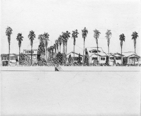 Robert-Bechtle-View-of-Alameda.-Big-Show-of-Little-Prints